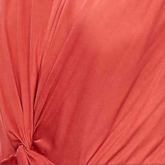 MAJE Resia Cutout Ombre Satin Slip Dress Maxi Dress NEW NWT Size Small; 36 - Picture 4 of 9